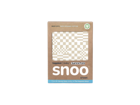 100% Organic Cotton SNOO Baby Cot Fitted Sheet