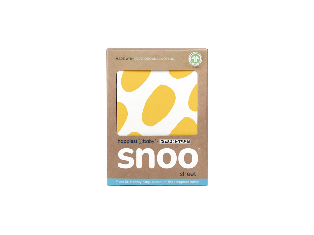 100% Organic Cotton SNOO Baby Cot Fitted Sheet
